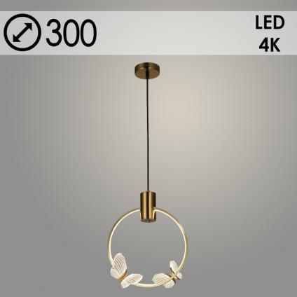 Подвес P612-B AB бронза LED 22W 4000K d300, ZOK22